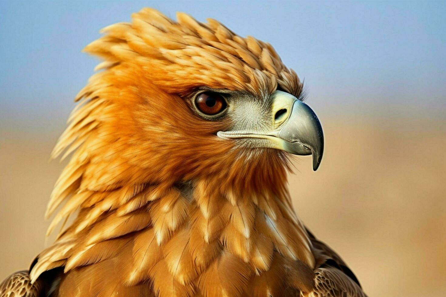 national bird of Turkmenistan photo