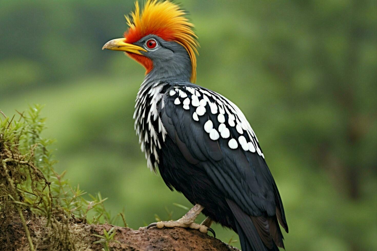 national bird of Uganda photo