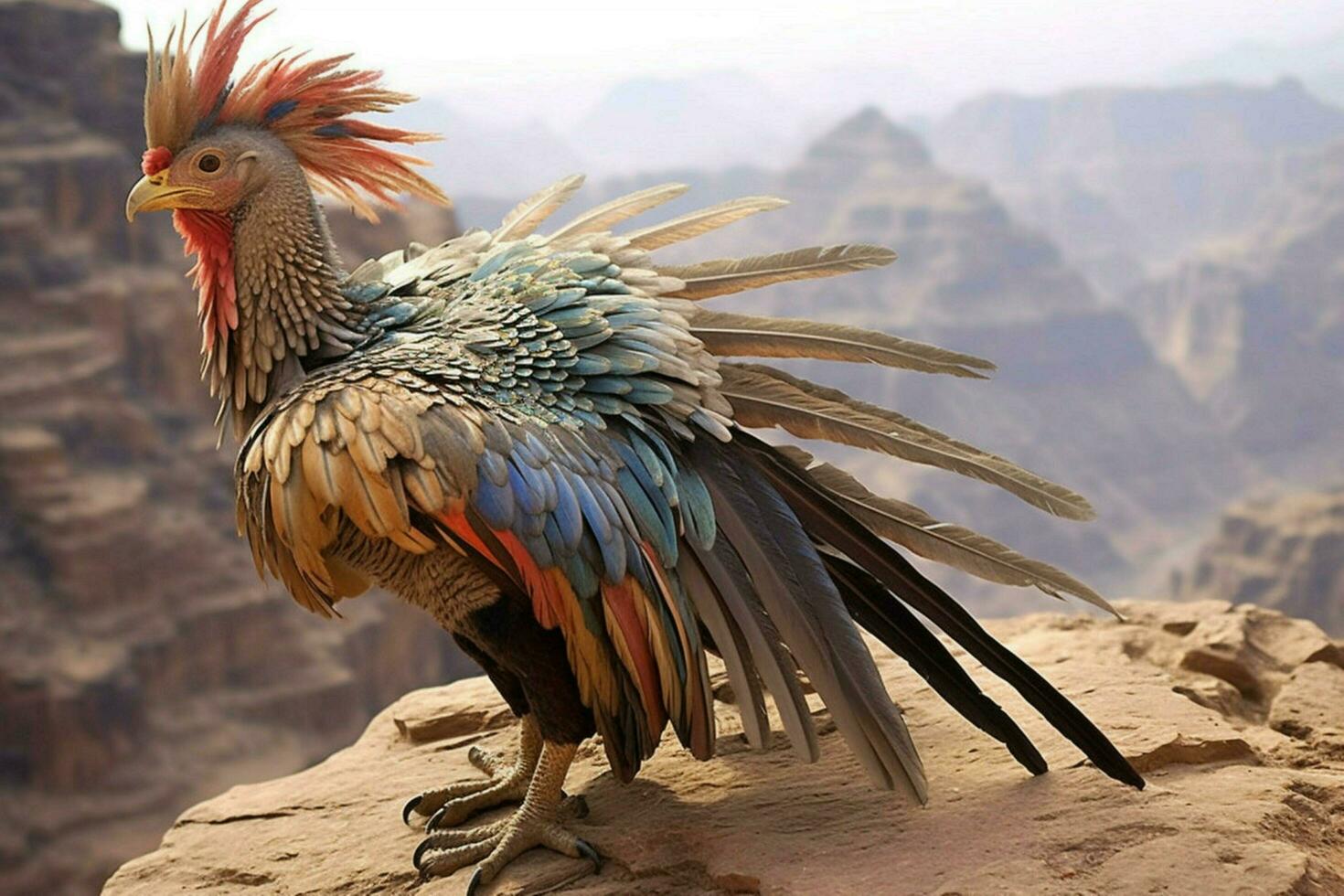 national bird of Yemen photo