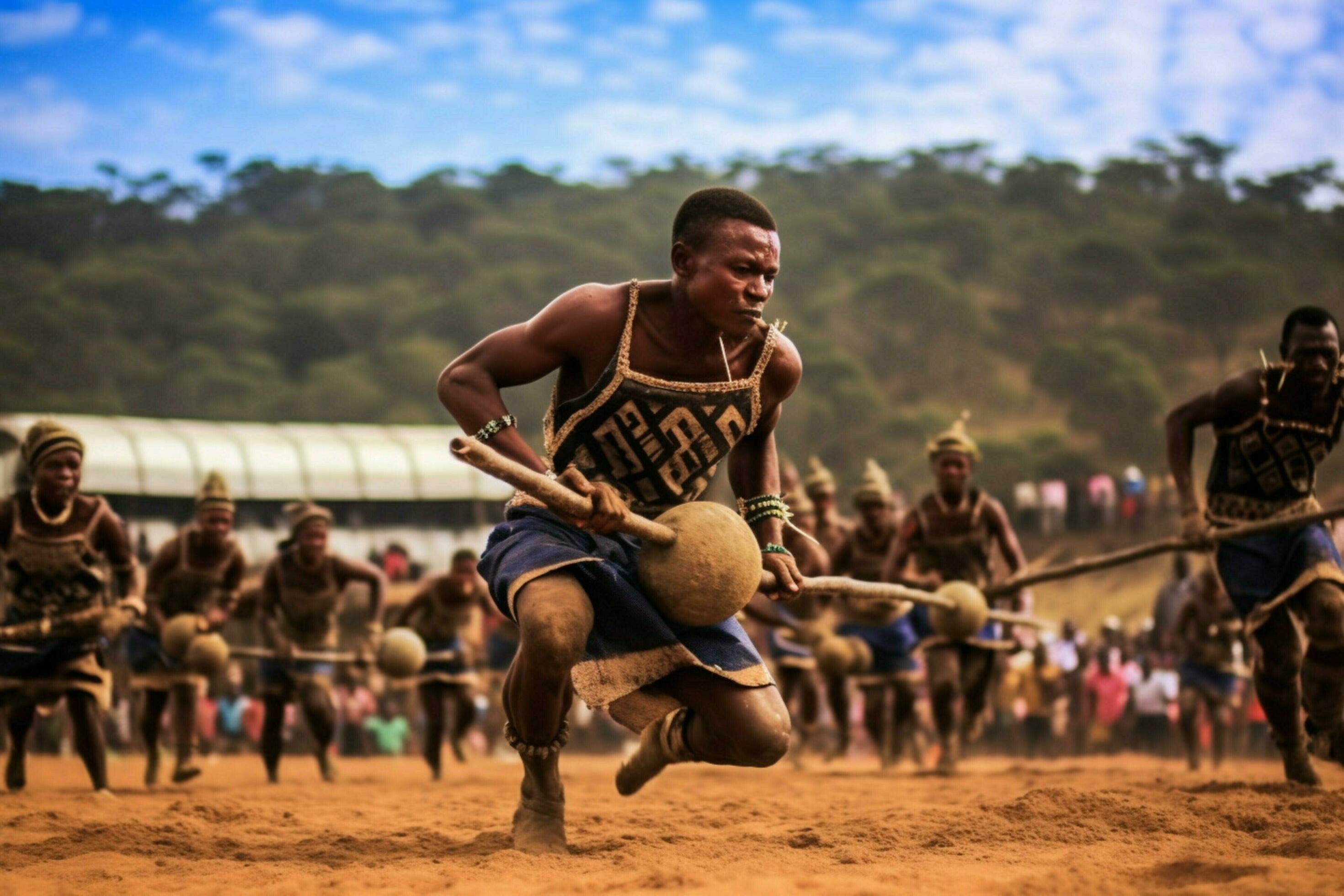 national sport of Eswatini 30642376 Stock Photo at Vecteezy