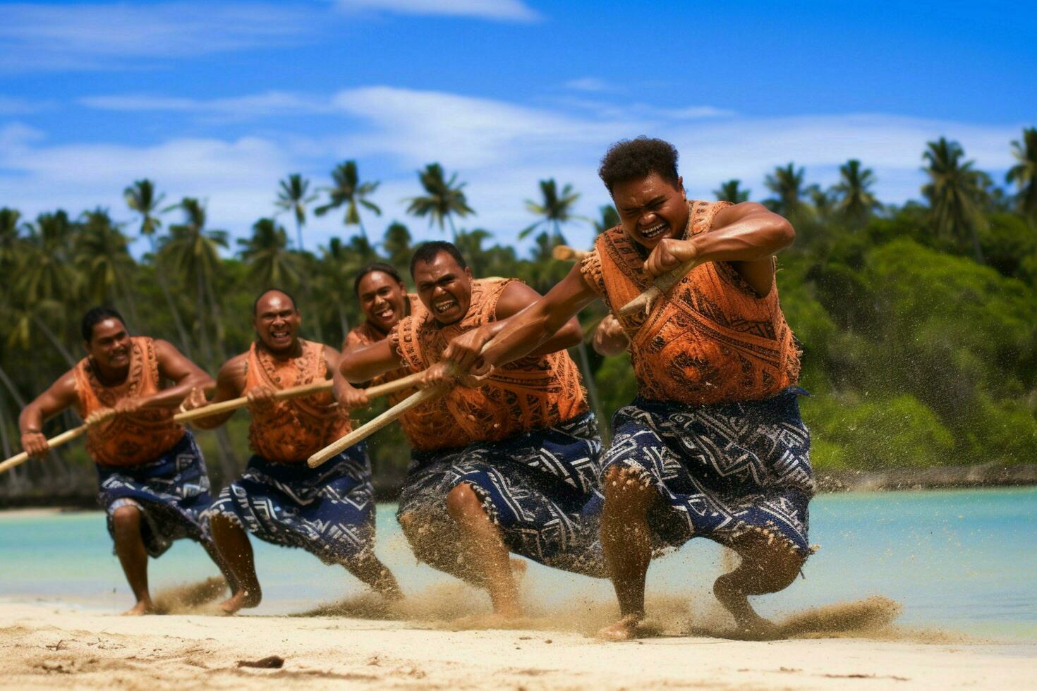 national sport of Micronesia photo