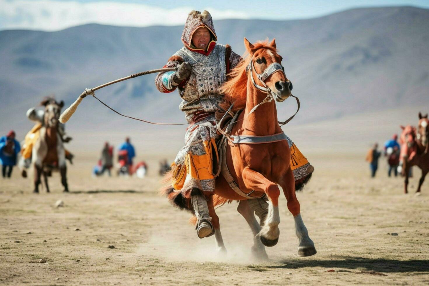 national sport of Mongolia photo