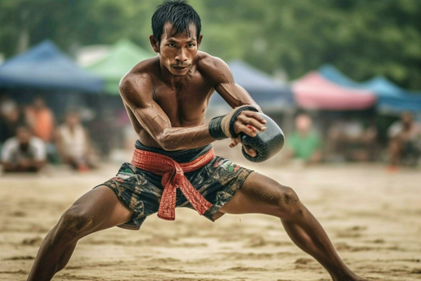 national sport of Thailand photo