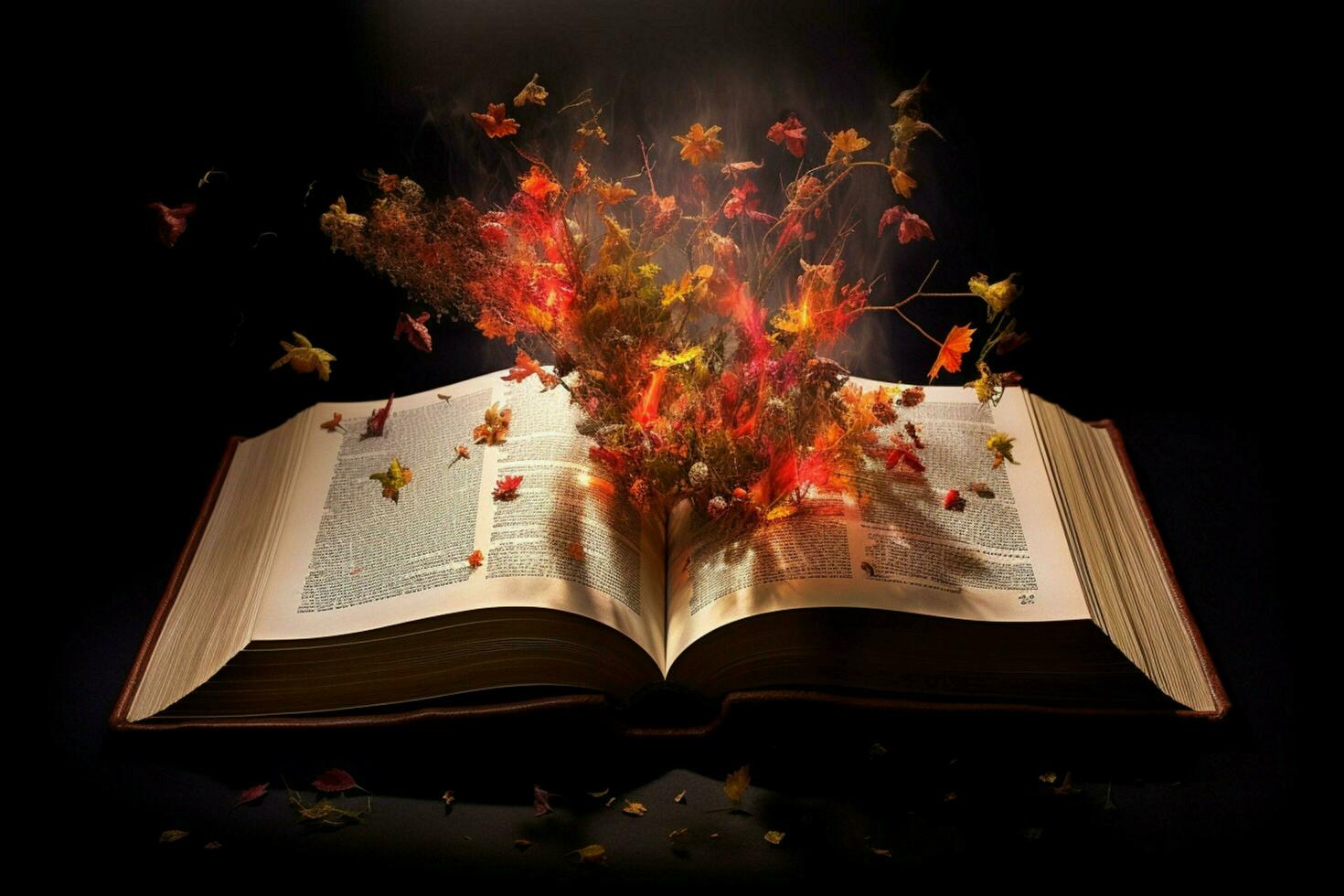 A open book photo
