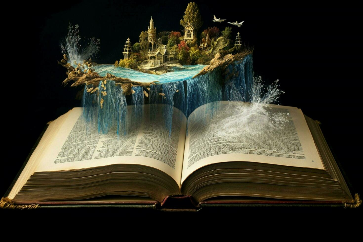 A open book photo