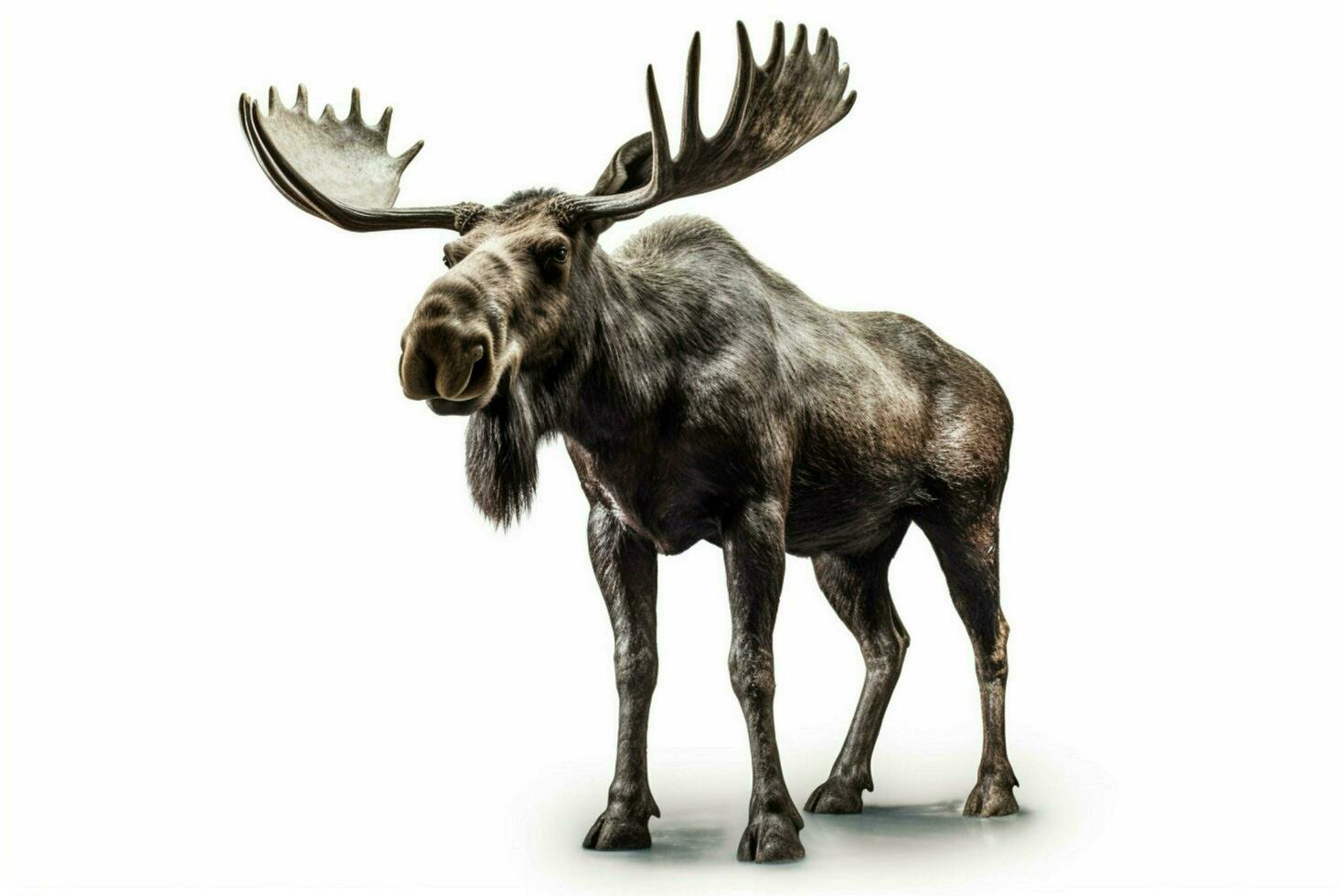 photo of Moose with no background