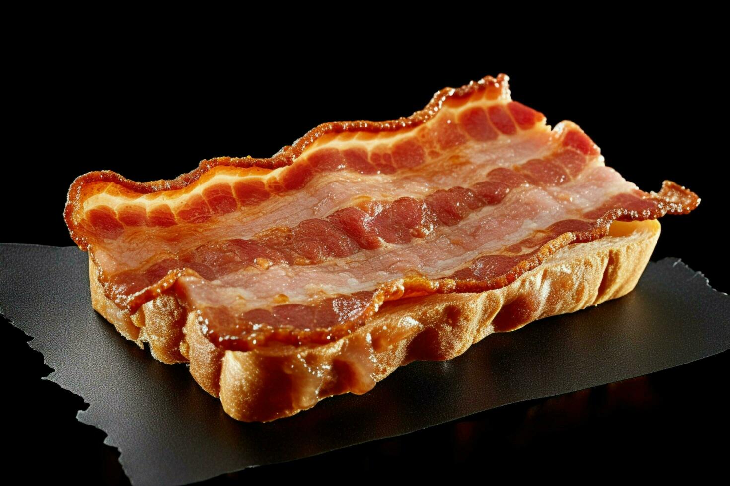 photo of bacon with no background