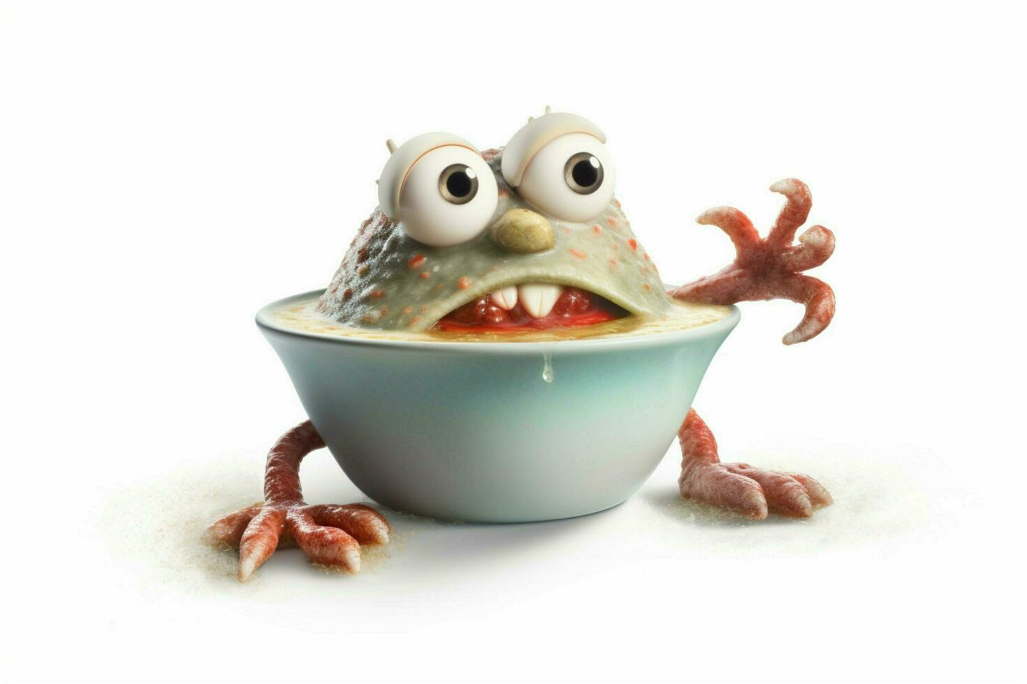 photo of chowder with no background