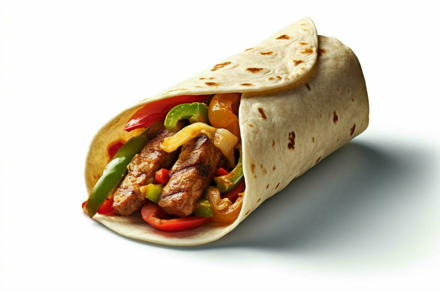 photo of fajita with no background