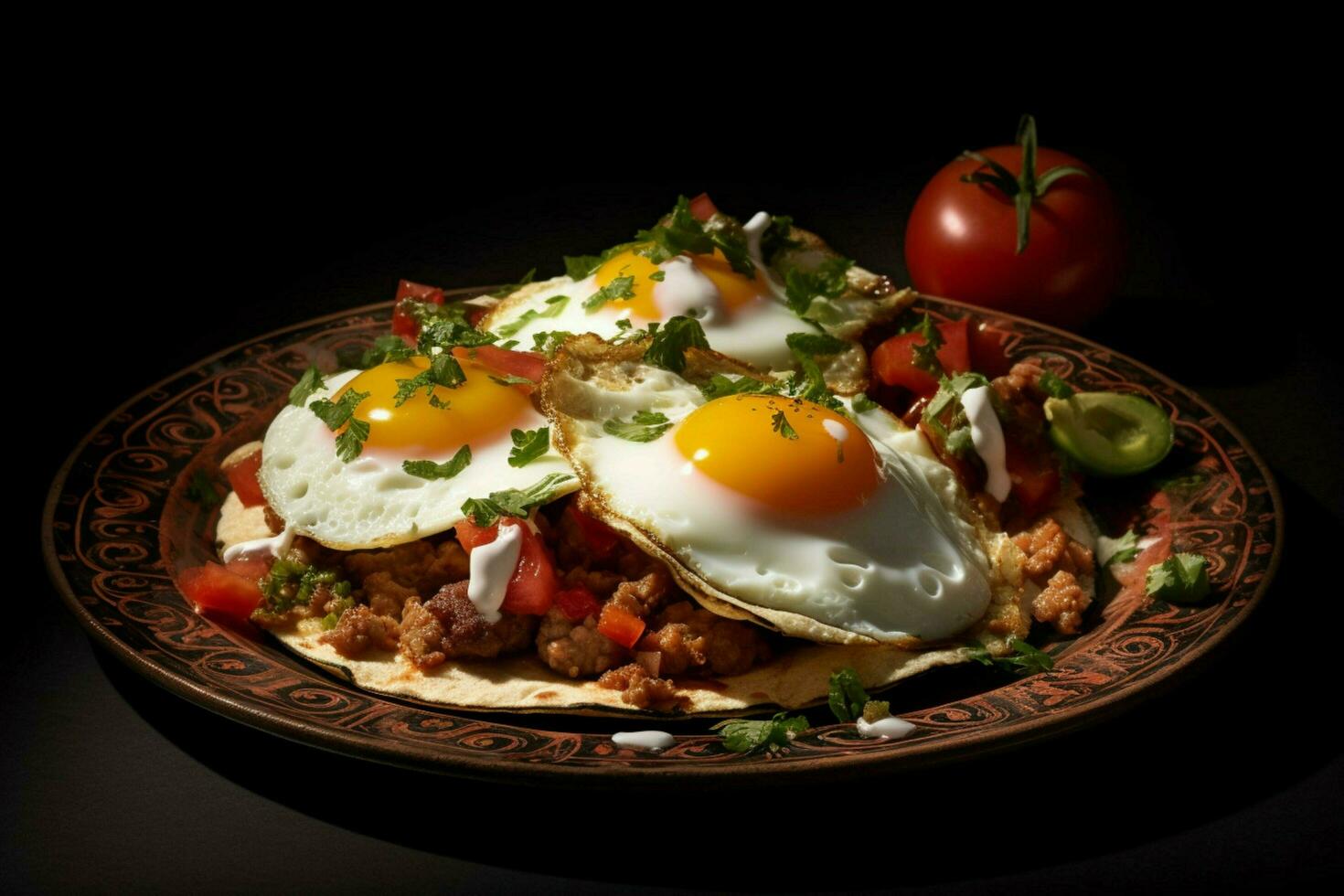 foto de huenos rancheros con No antecedentes