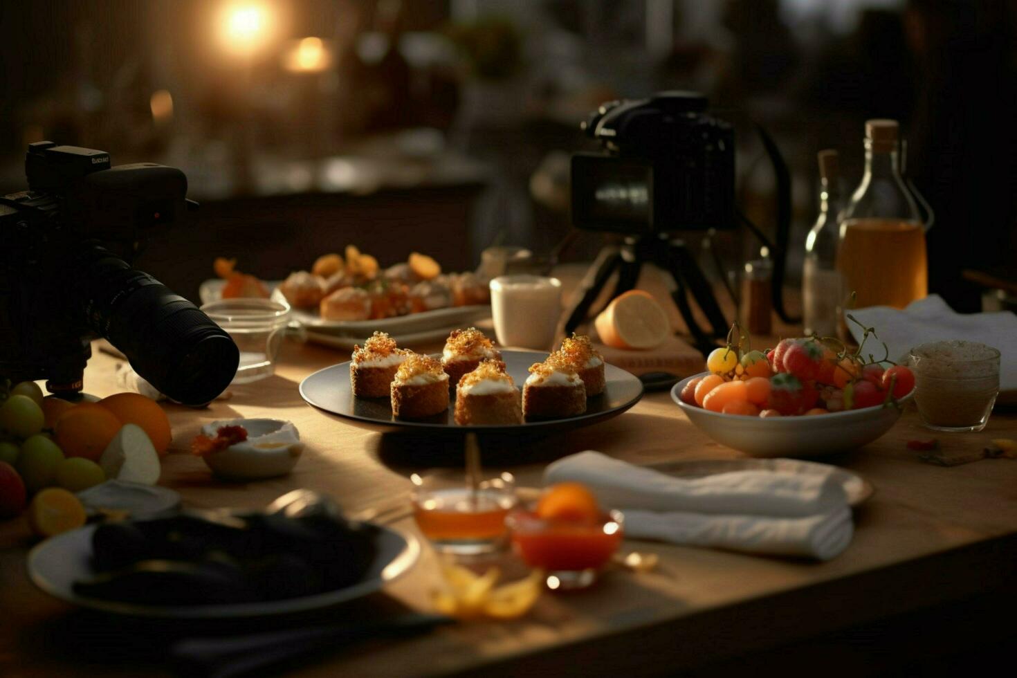 photorealistic professional food commercial photogr photo