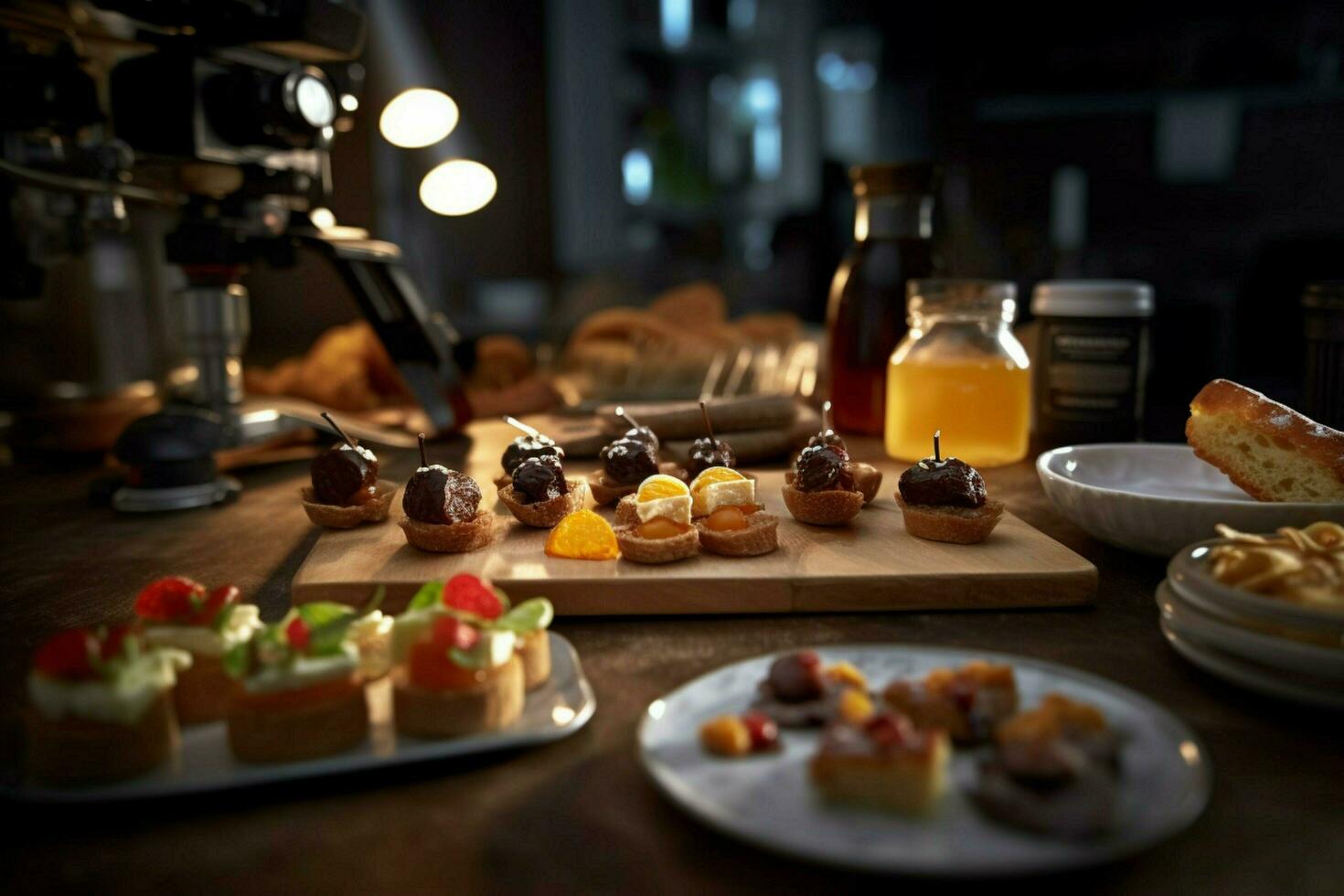 photorealistic professional food commercial photogr photo