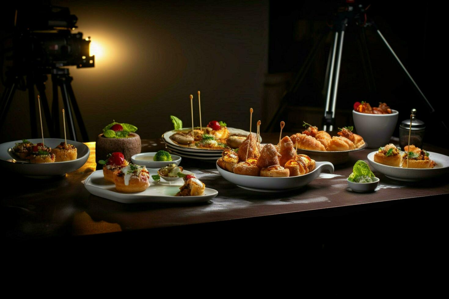 photorealistic professional food commercial photogr photo