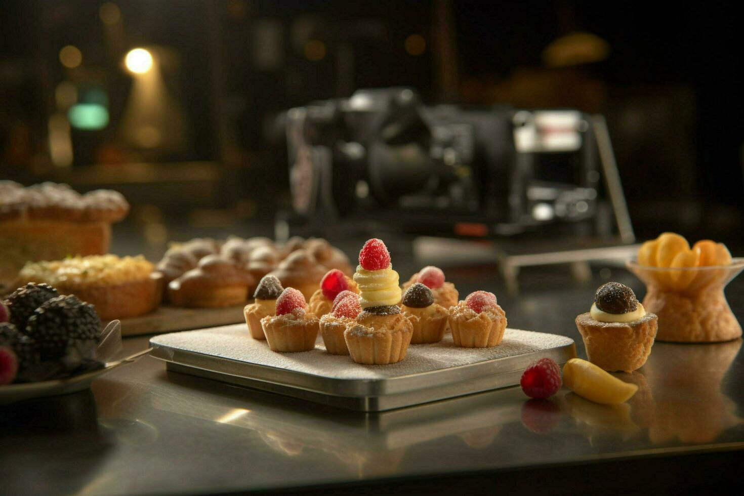 photorealistic professional food commercial photogr photo