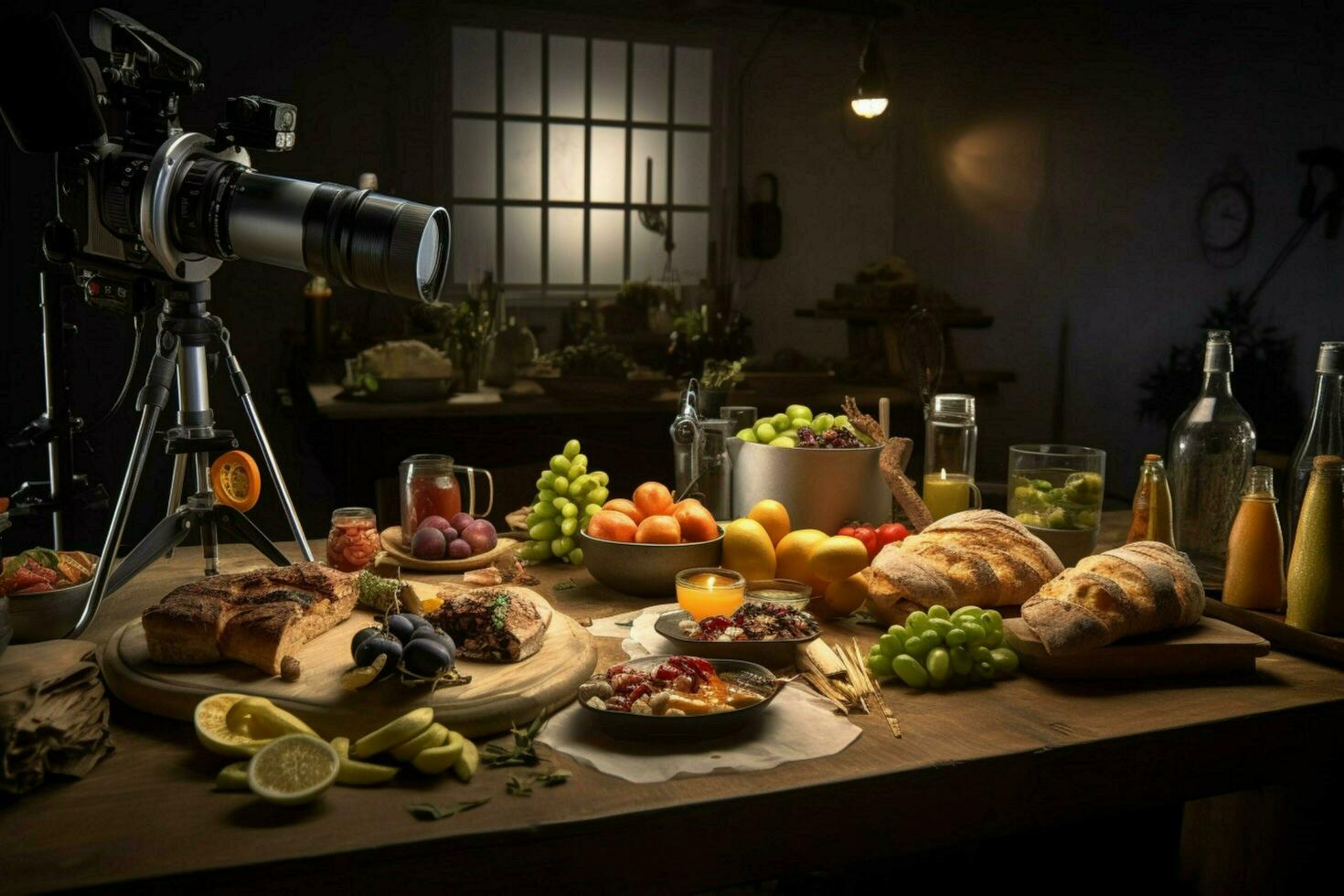 photorealistic professional food commercial photogr photo
