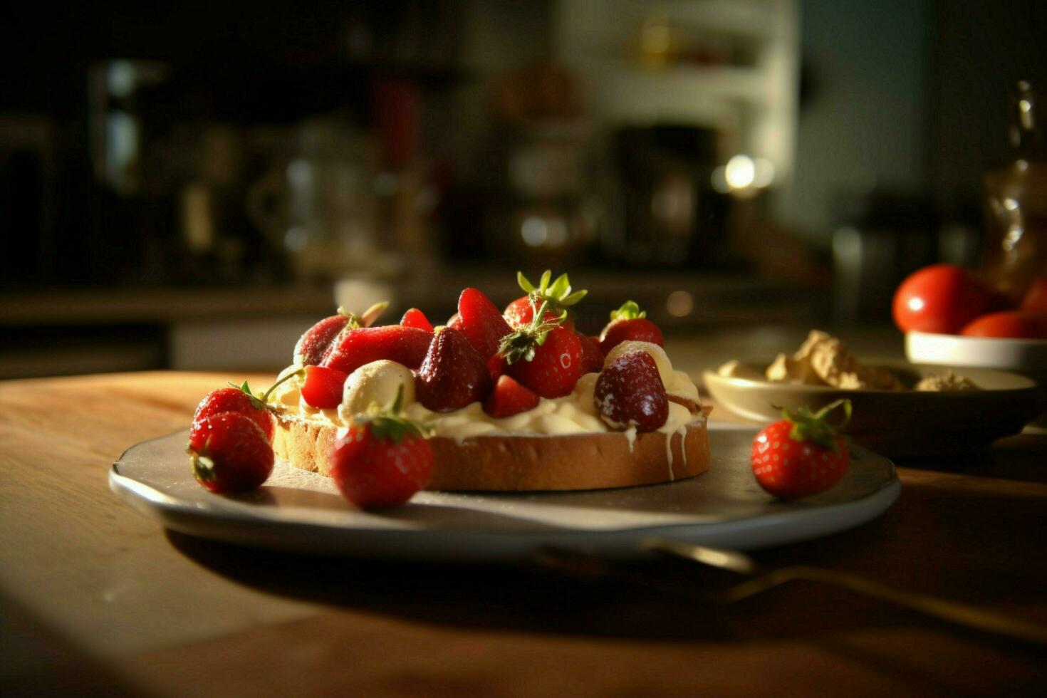 photorealistic professional food commercial photogr photo