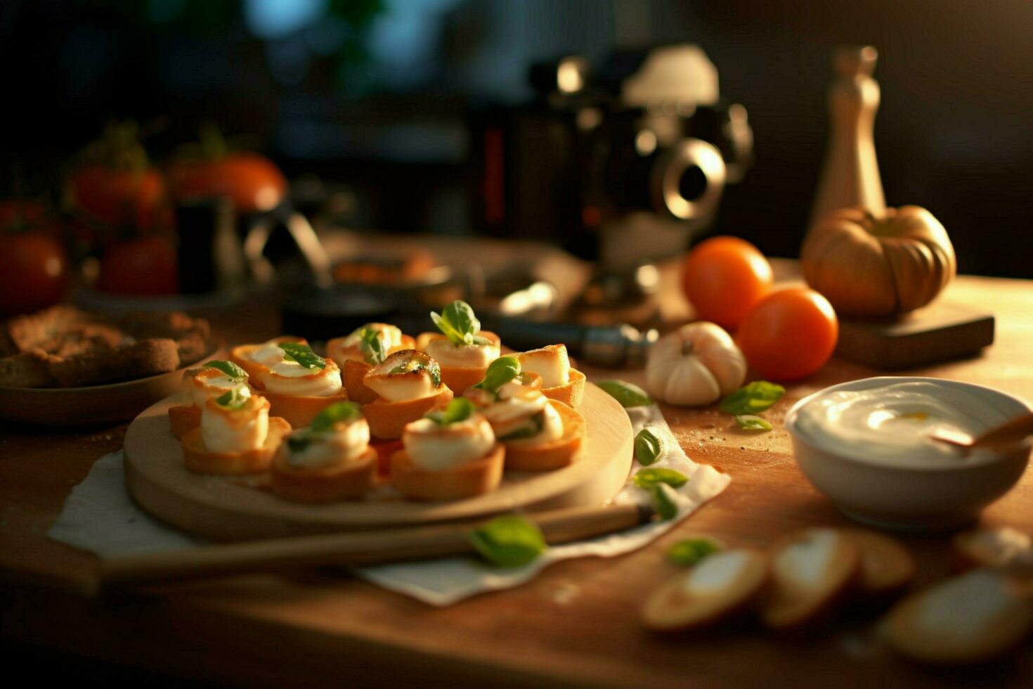 photorealistic professional food commercial photogr photo