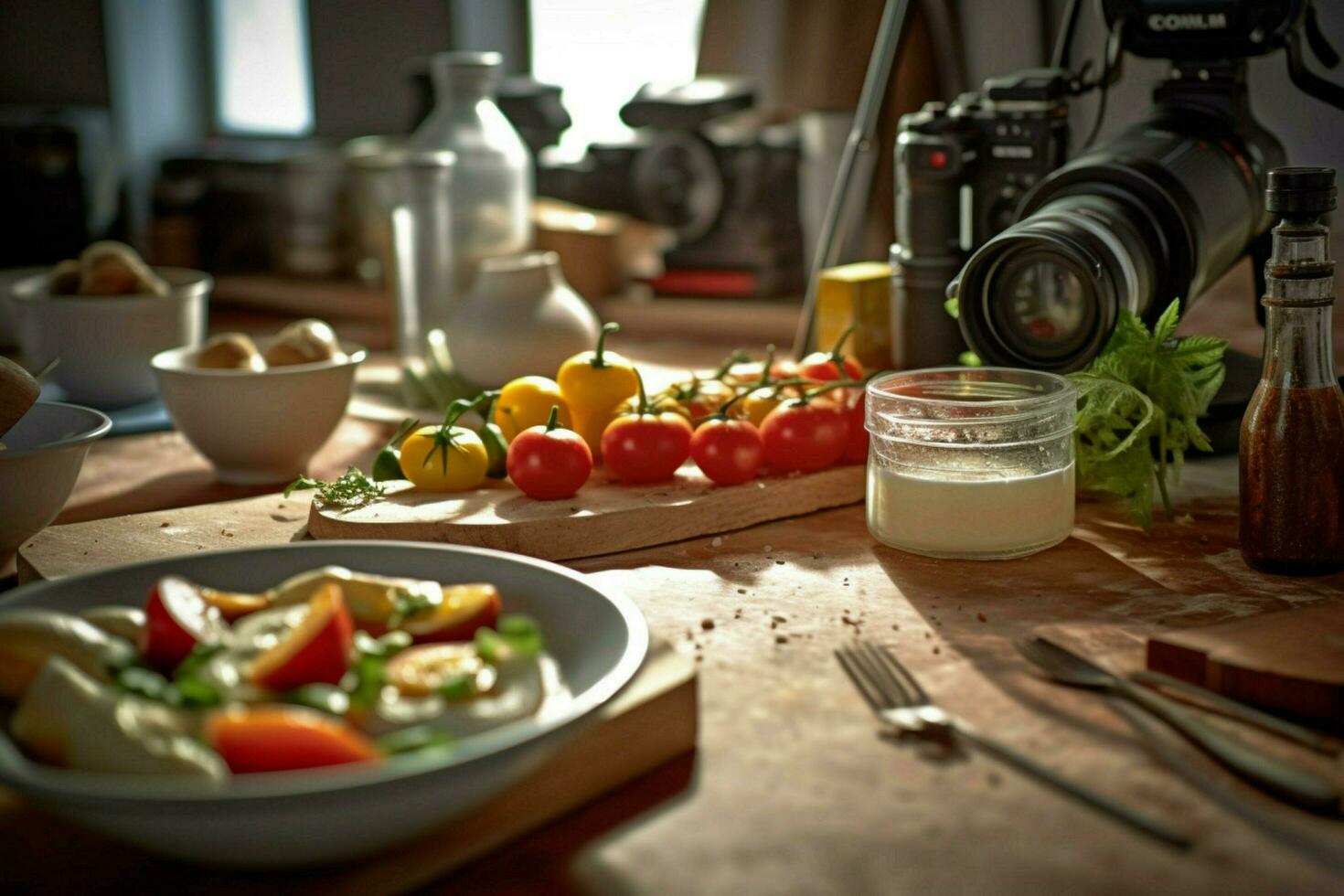 fotorrealista profesional comida comercial fotógrafo foto