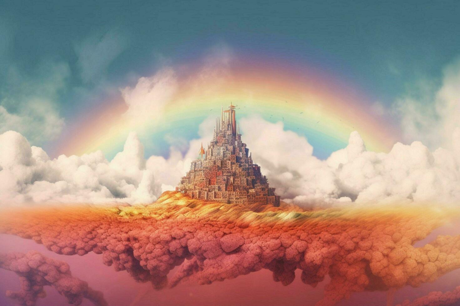 rainbow image hd photo