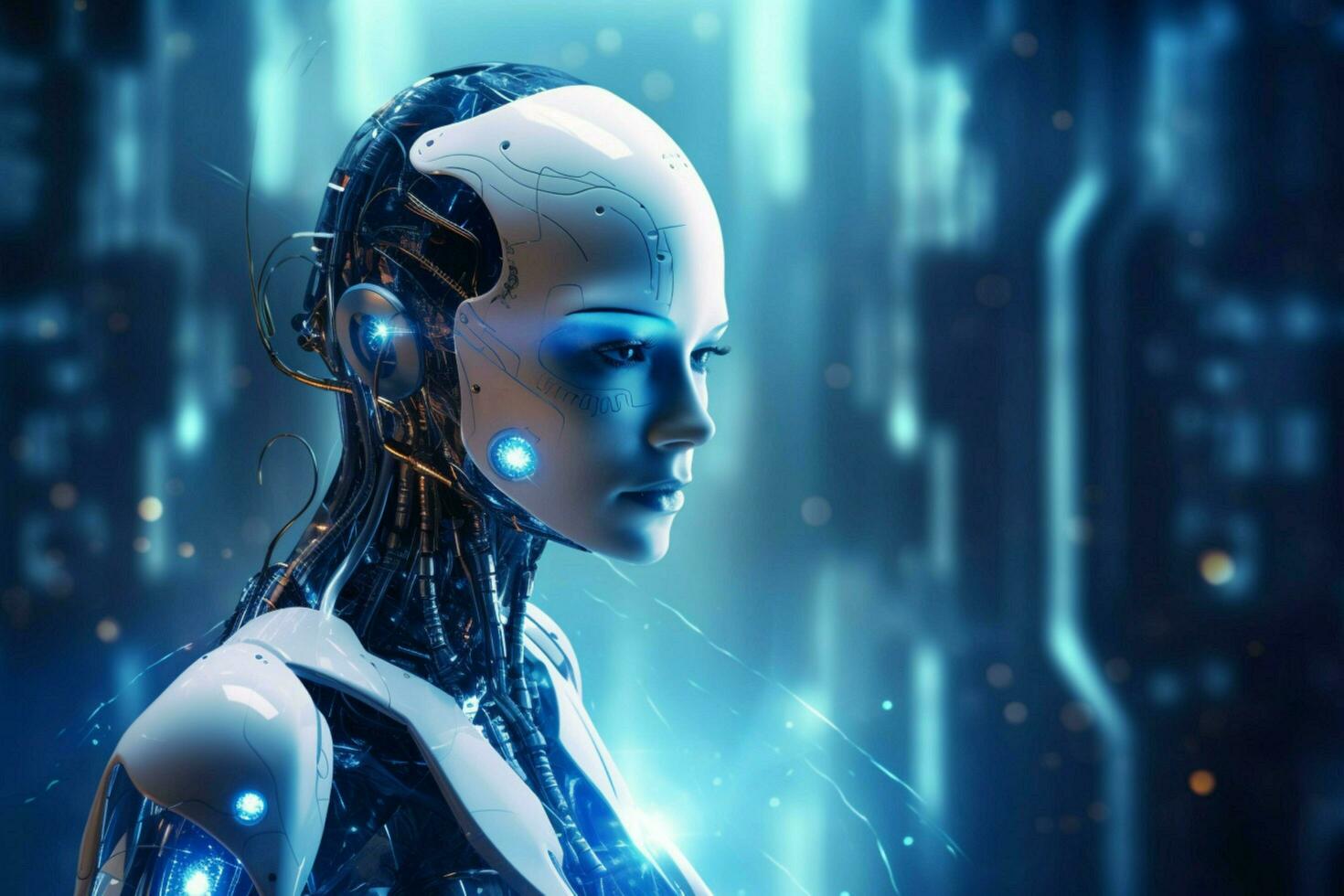robot electronic access authentication system tec photo