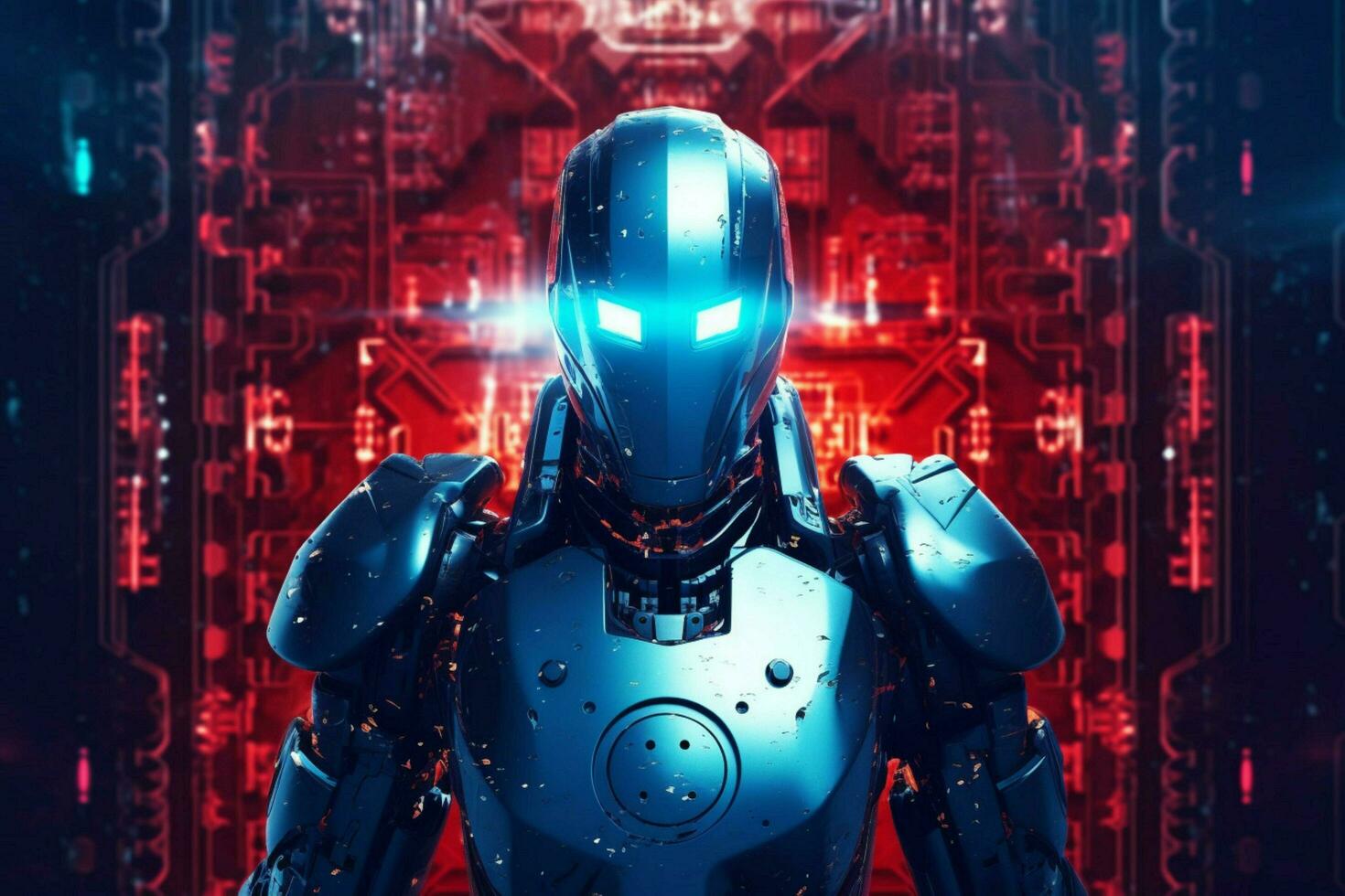 robot electronic access authentication system tec photo
