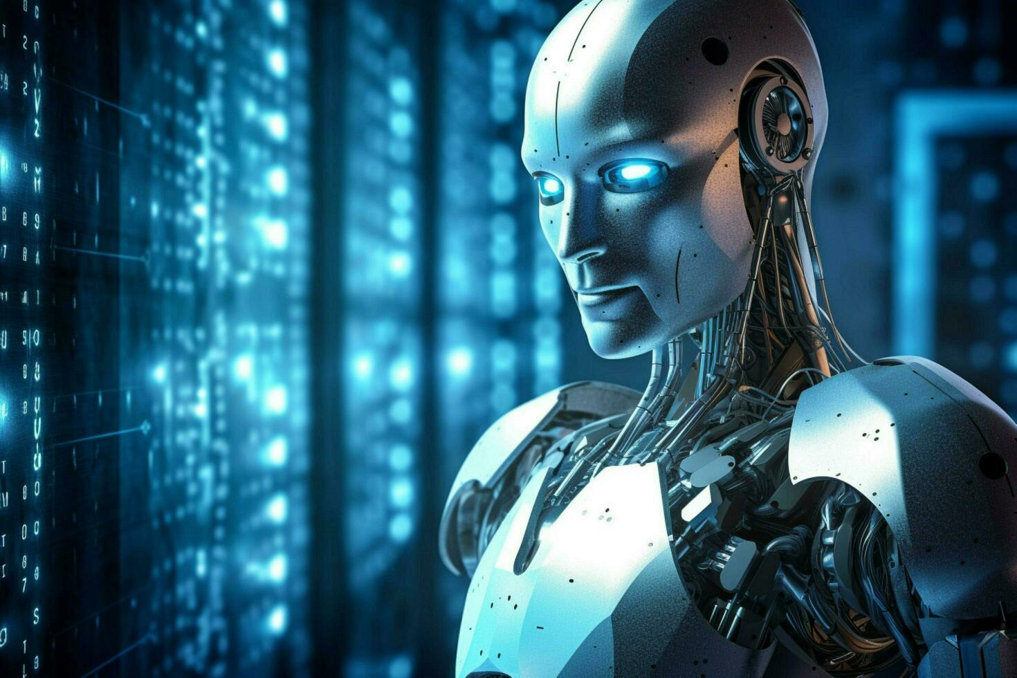 robot electronic access authentication system tec photo