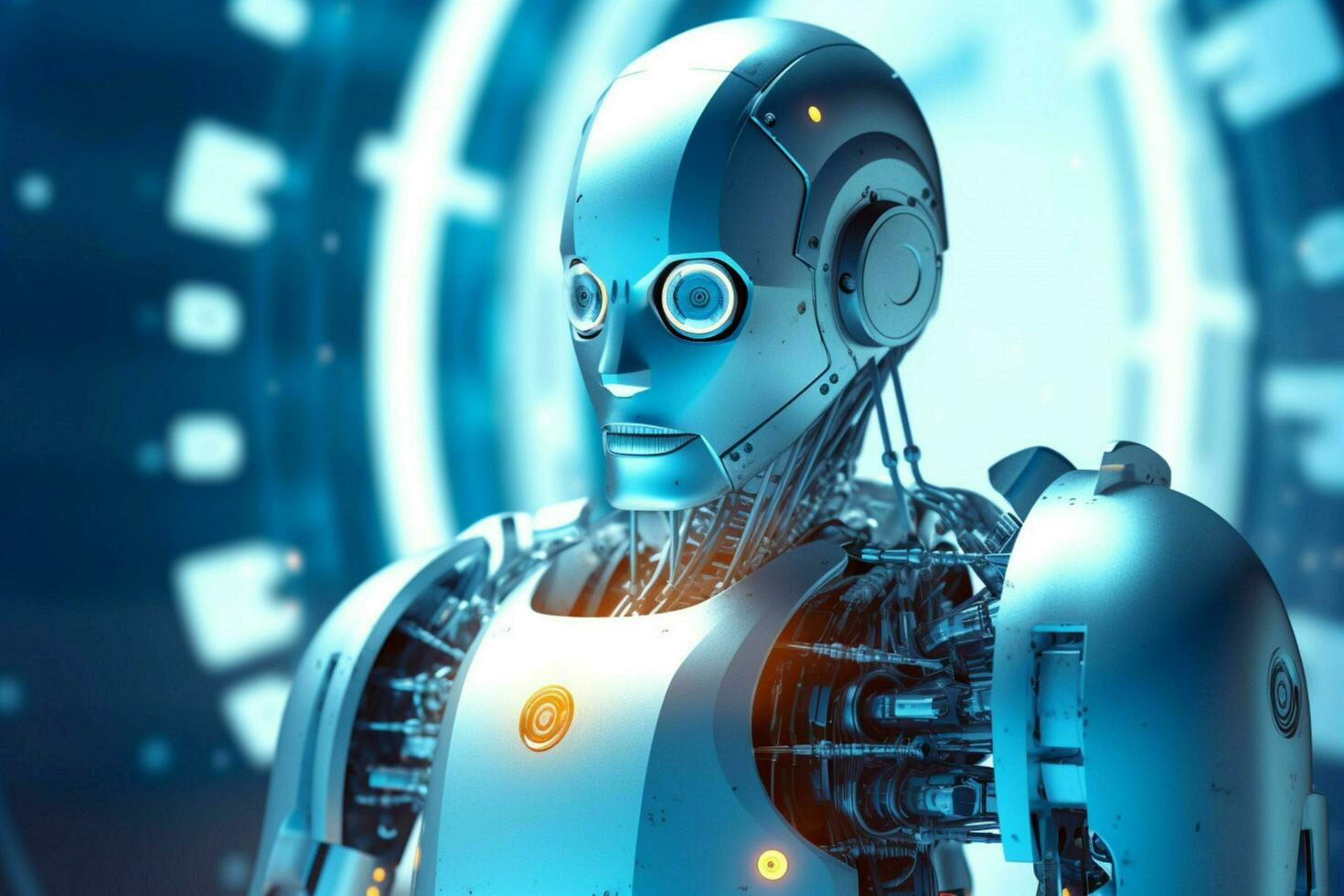 robot electronic access authentication system tec photo