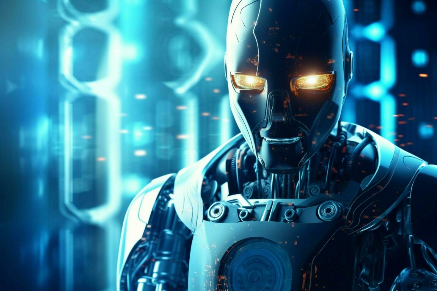 robot electronic access authentication system tec photo