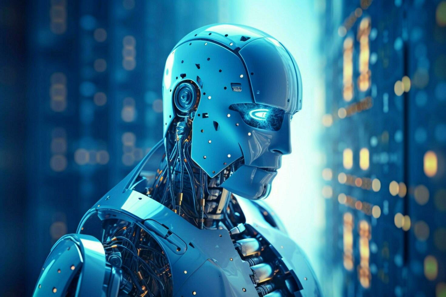 robot electronic access authentication system tec photo
