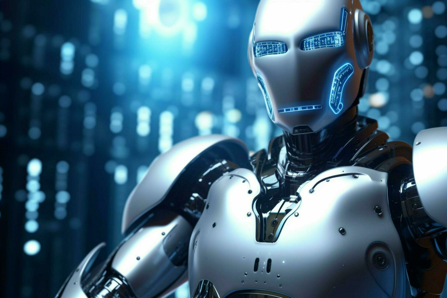 robot electronic access authentication system tec photo