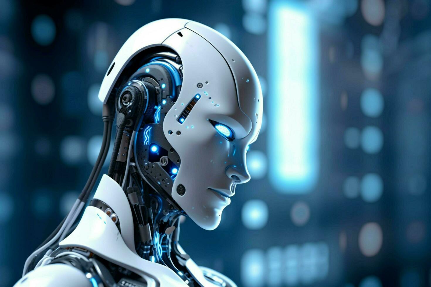 robot electronic access authentication system tec photo