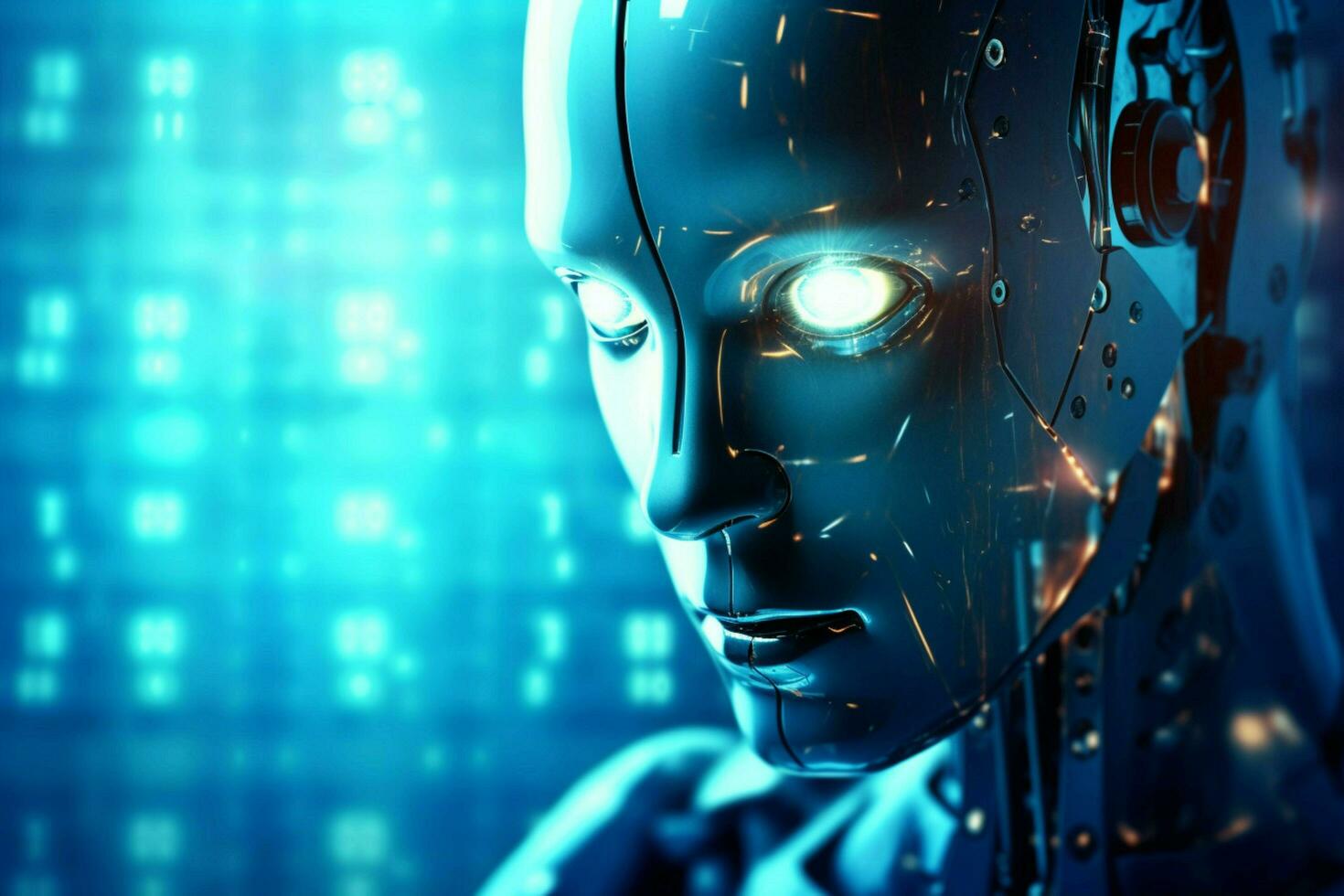 robot electronic access authentication system tec photo