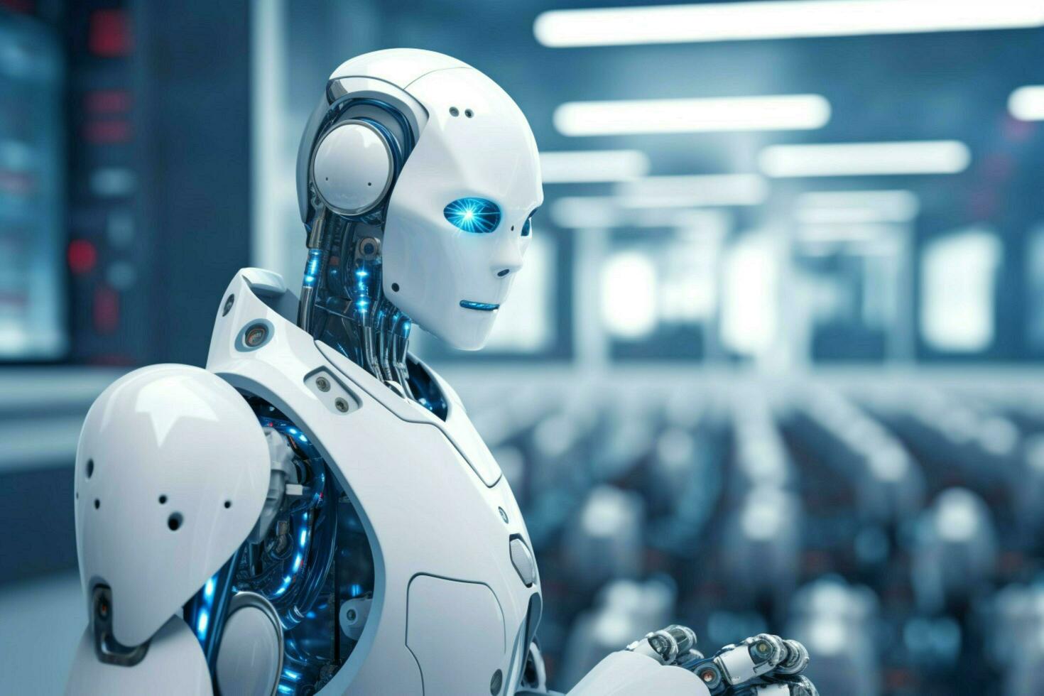 robot electronic access authentication system tec photo