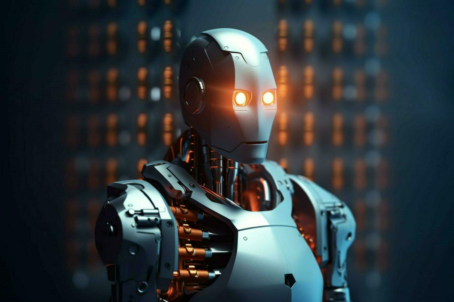 robot electronic access authentication system tec photo