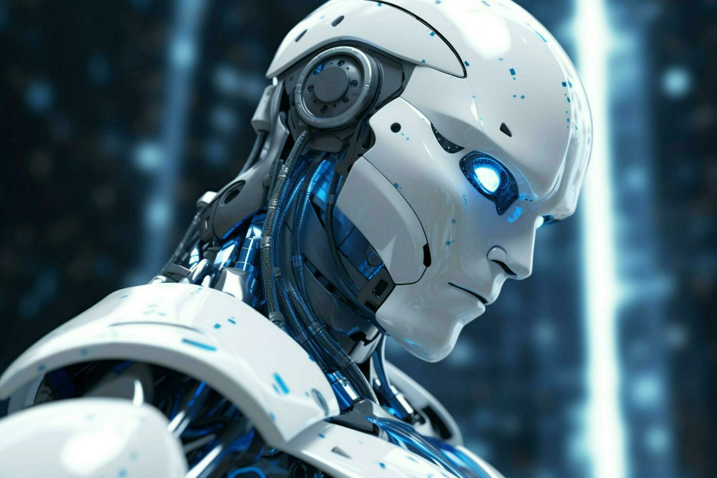 robot electronic access authentication system tec photo