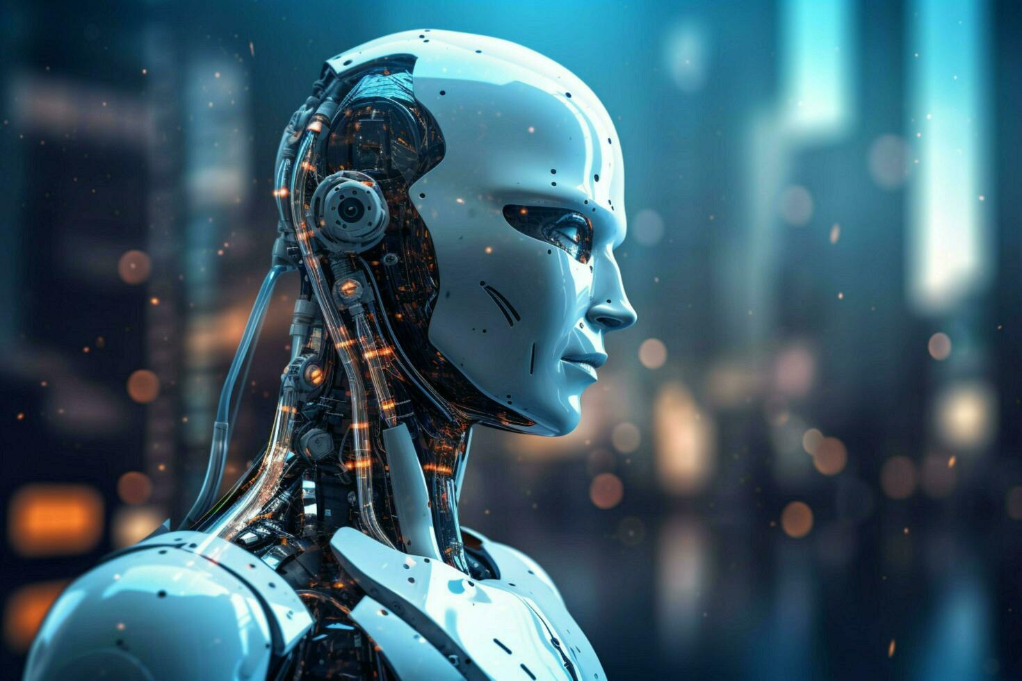robot electronic access authentication system tec photo