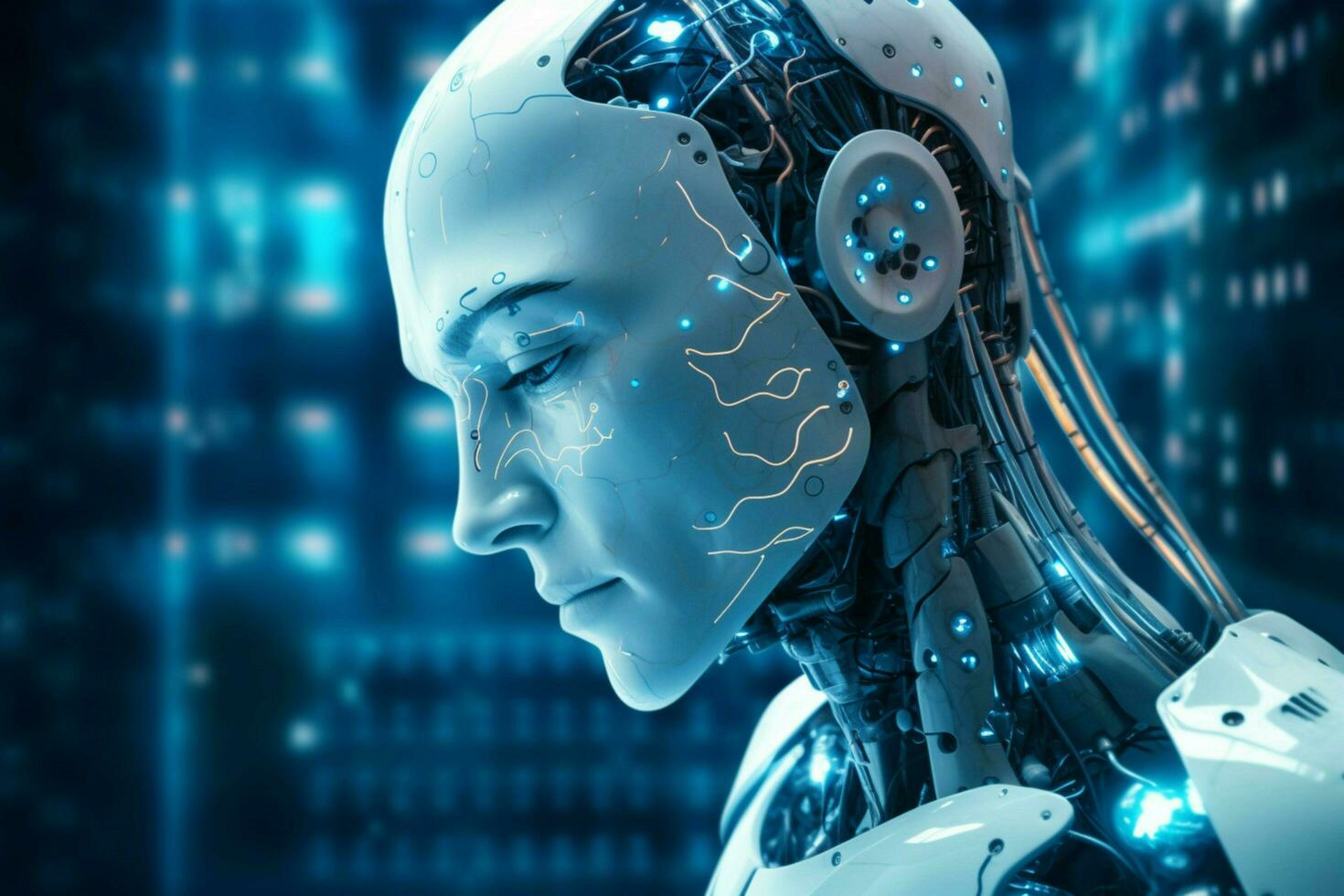robot electronic access authentication system tec photo