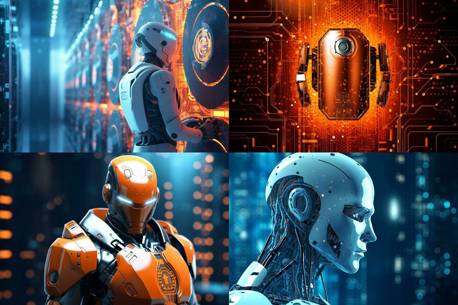 robot electronic access authentication system tec photo