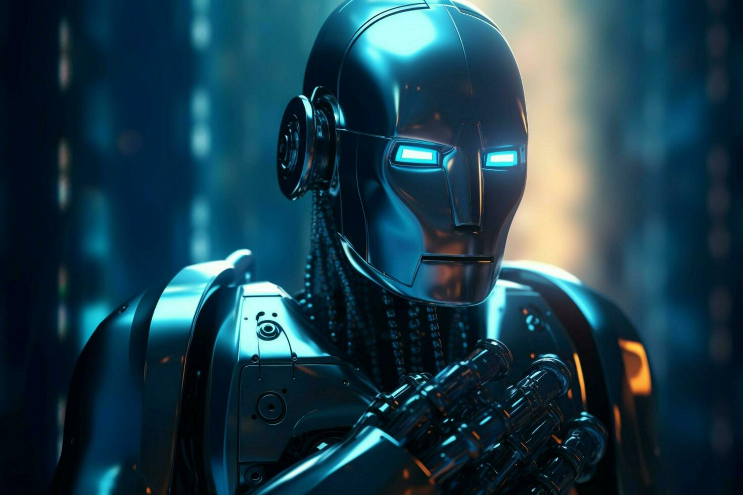 robot electronic access authentication system tec photo