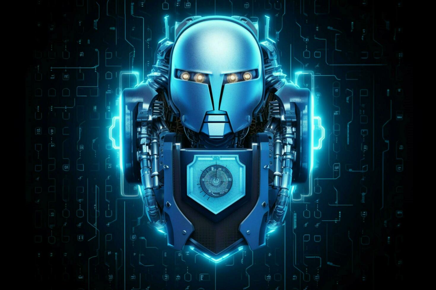 robot electronic access authentication system tec photo