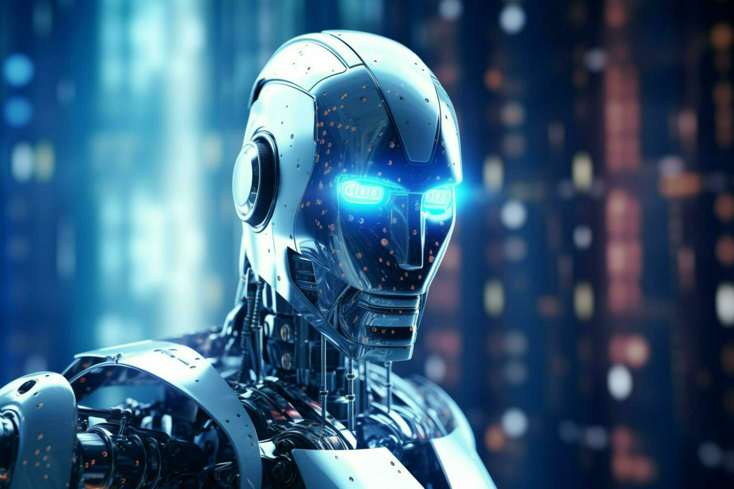 robot electronic access authentication system tec photo