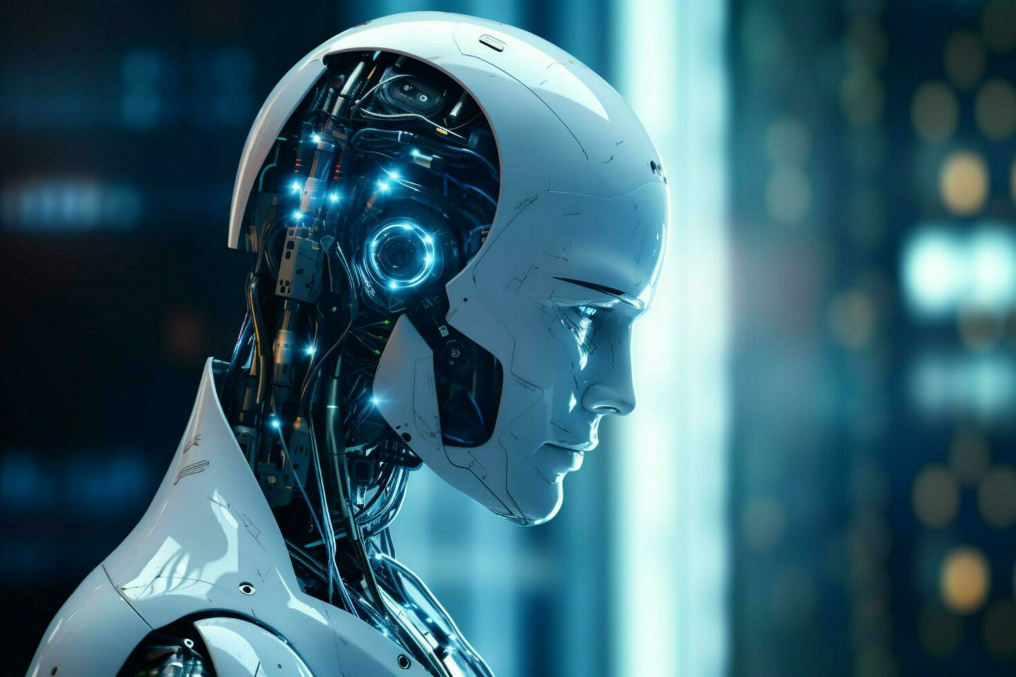 robot electronic access authentication system tec photo