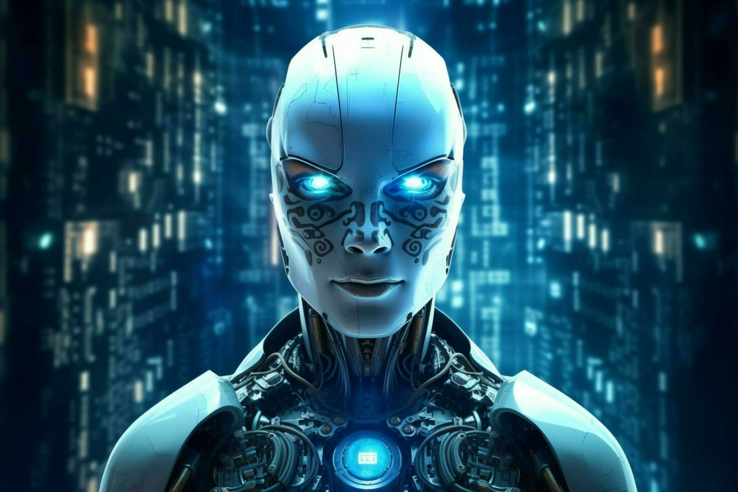 robot electronic access authentication system tec photo