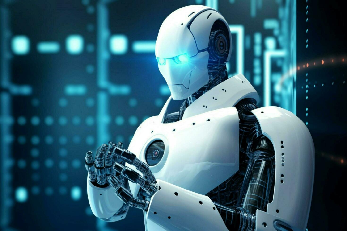robot electronic access authentication system tec photo