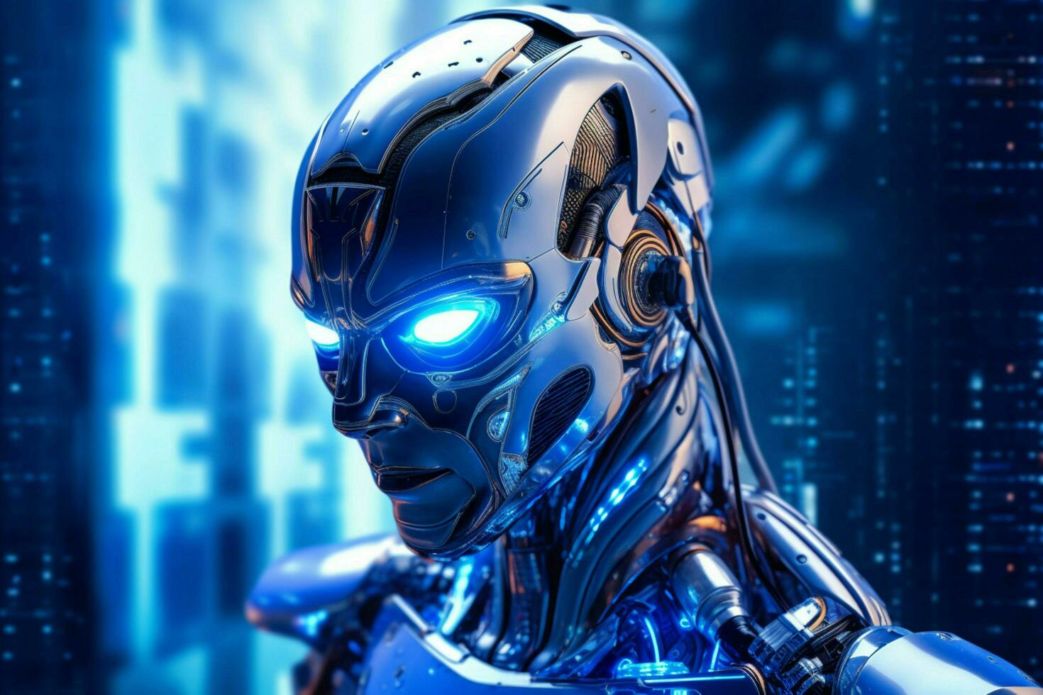 robot electronic access authentication system tec photo