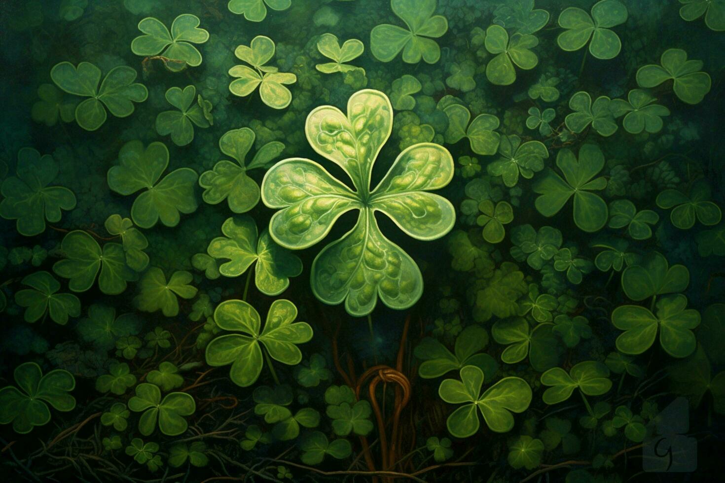 A shamrock tree photo