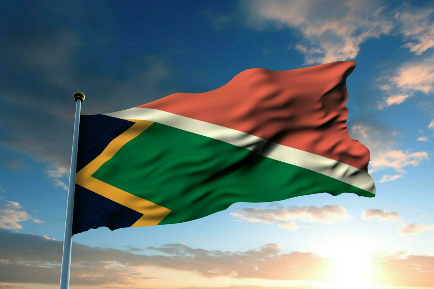 south africa flag photo