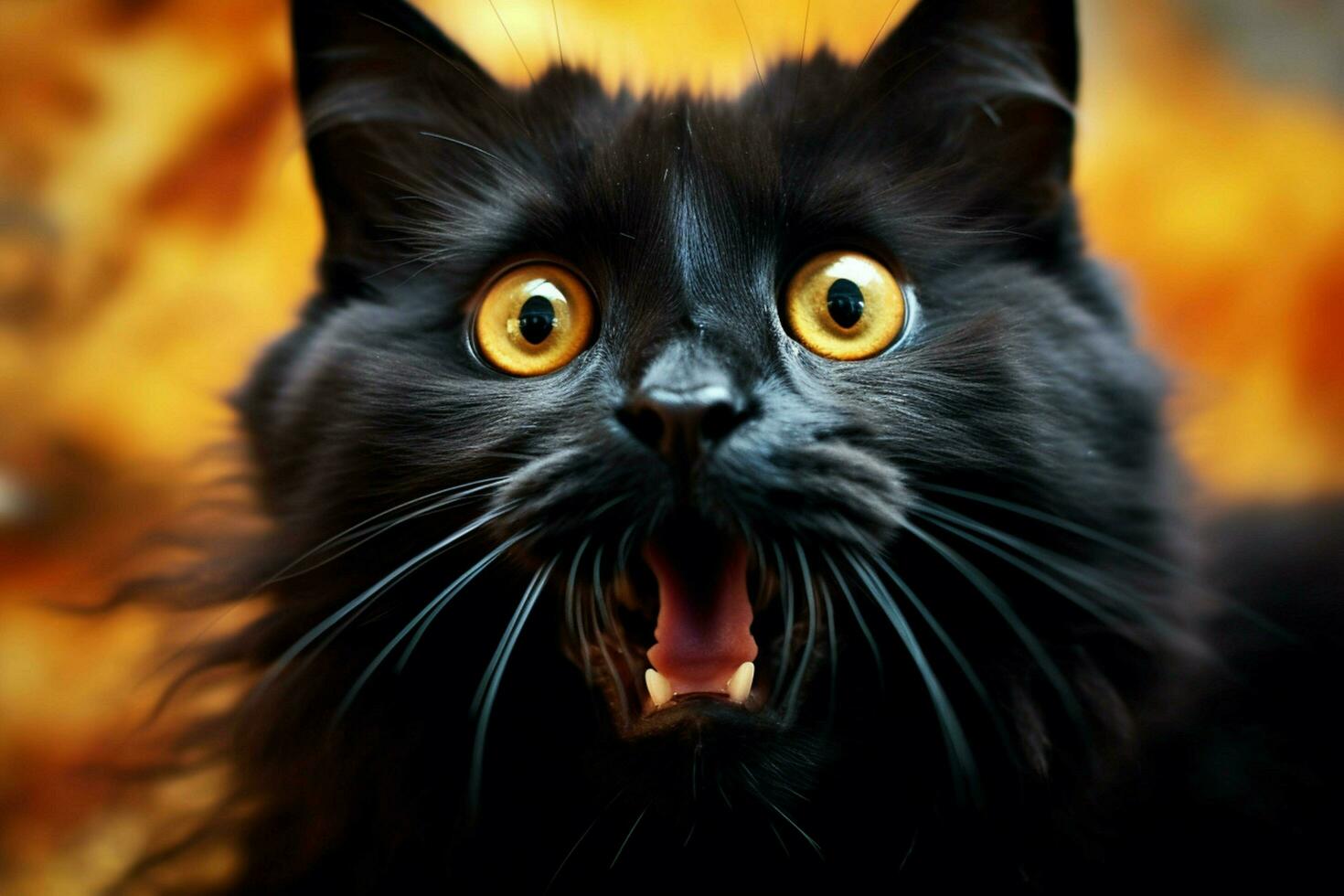 surprised cats image hd photo