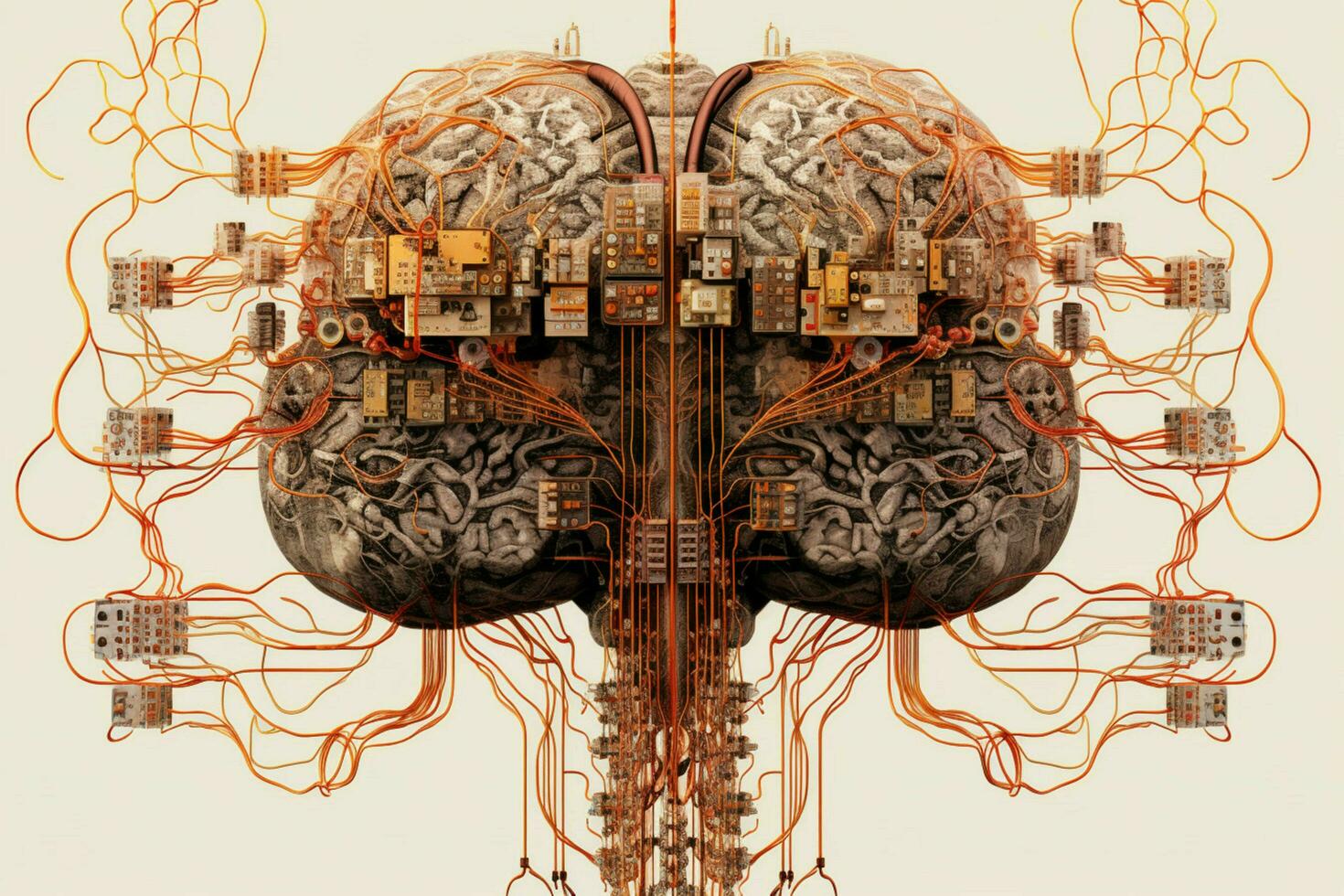 system network brain processor photo