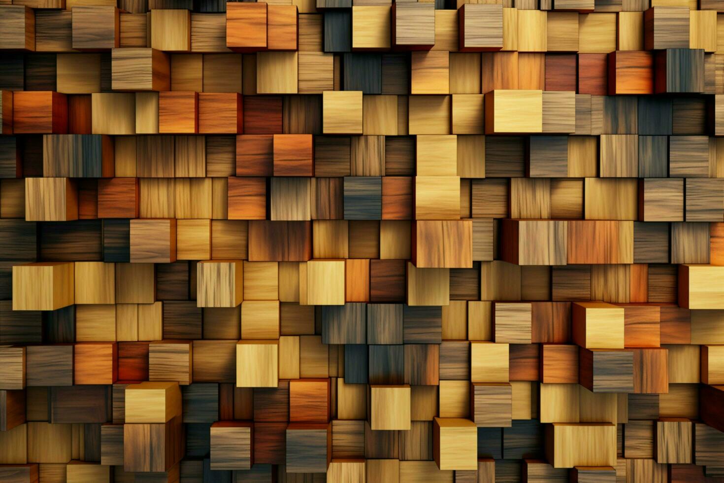 the background has cubic wood texture photo
